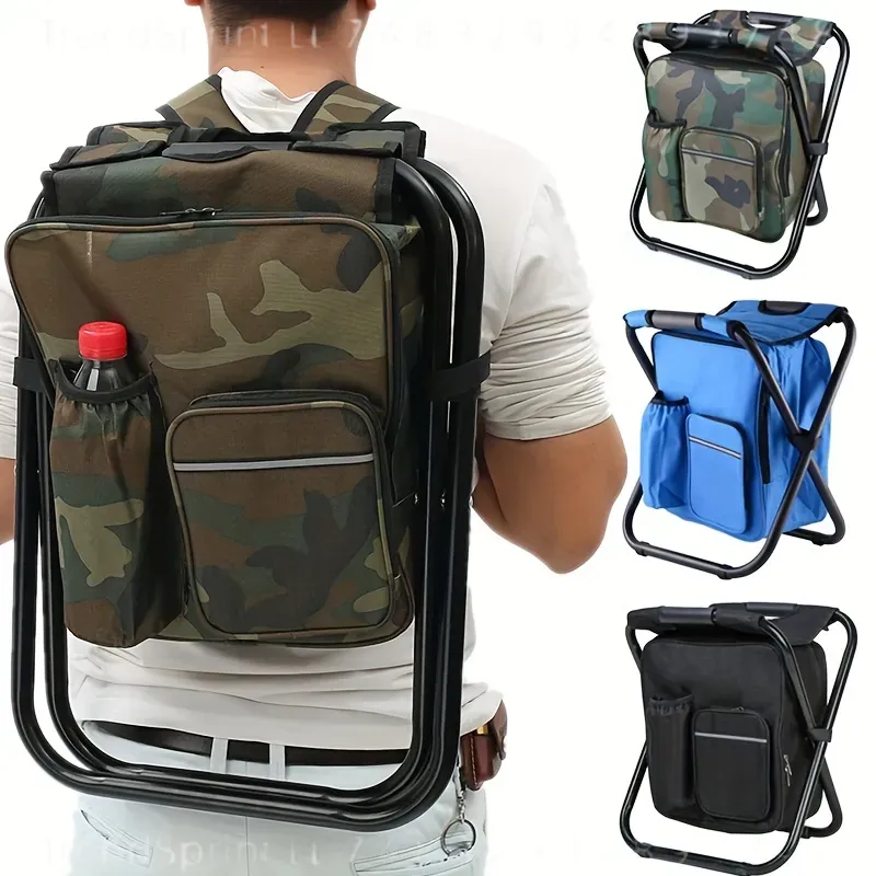 2-in-1 Portable Folding Fishin - огляд і ціна Fishing Backpack