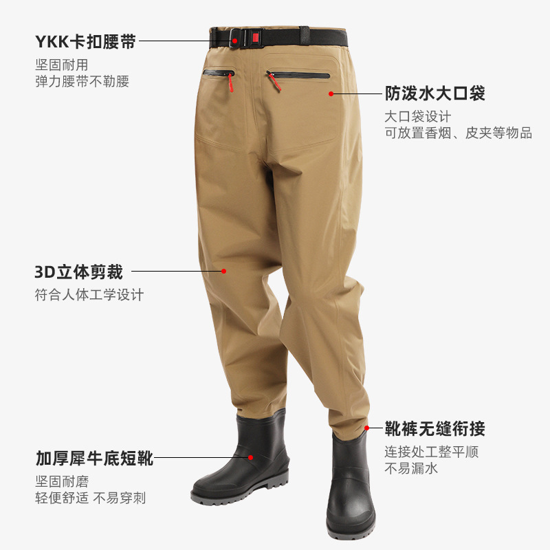 Luya equipment wading pants lo - огляд і ціна Fishing Rain Suit