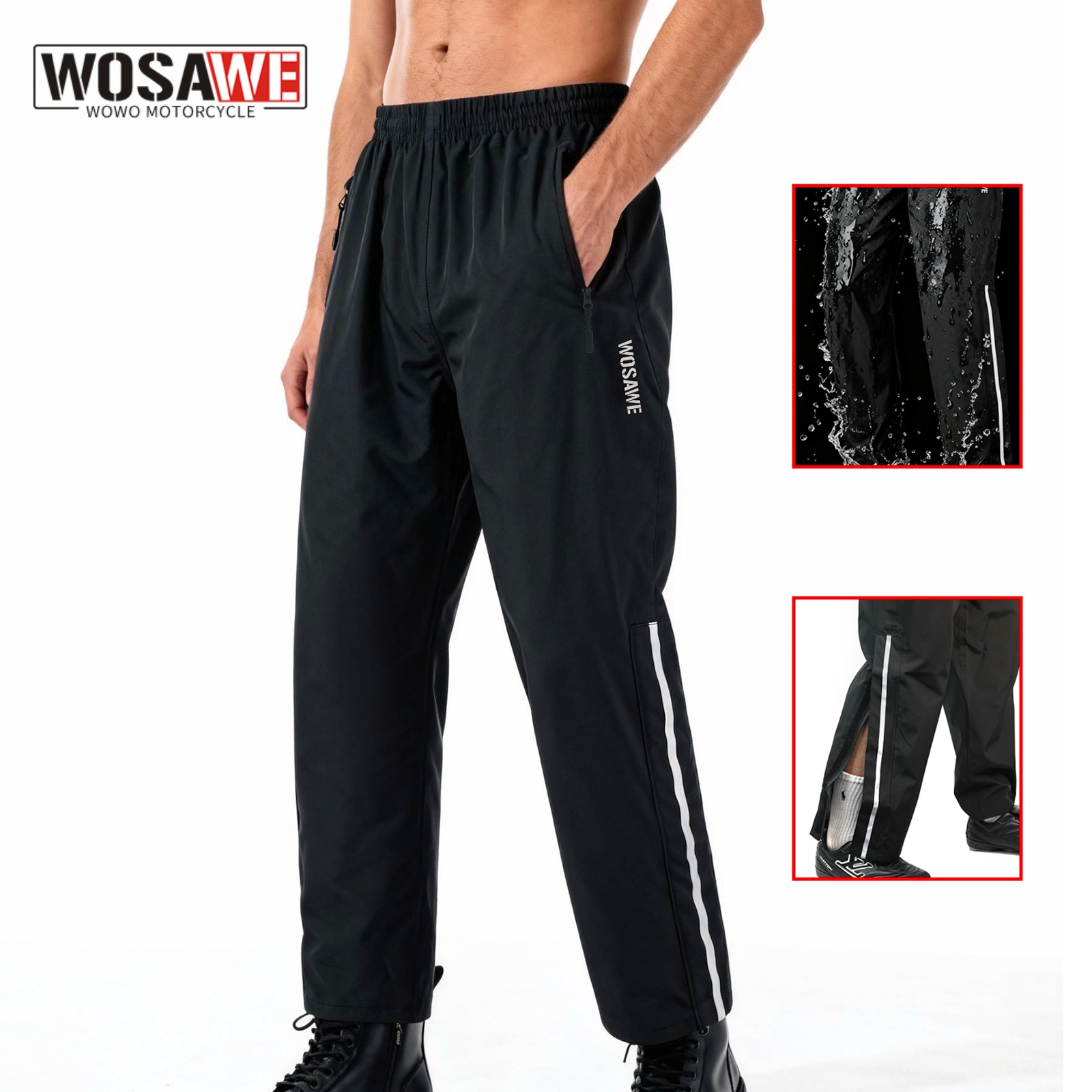 WOSAWE Motorcycle Motorbike Ra - огляд і ціна Fishing Pants Waterproof