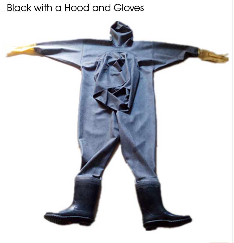 1mm Men Women Rubber Wader Sui - огляд і ціна Fishing Rain Suit