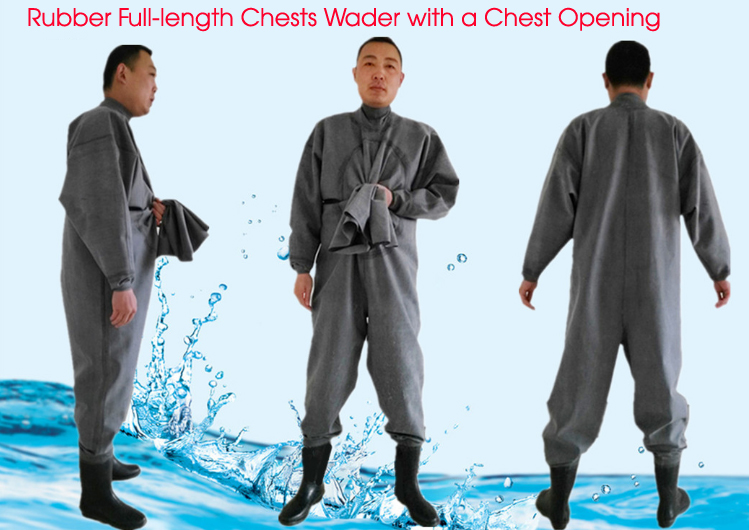 1mm Men Women Rubber Wader Sui - огляд і ціна Fishing Rain Suit